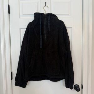 FP Movement by Free People Charcoal Teddy Jacket